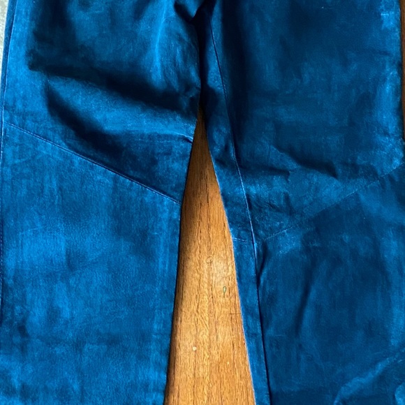 DANIER Vintage High Waisted Suede Pants - Picture 3 of 14